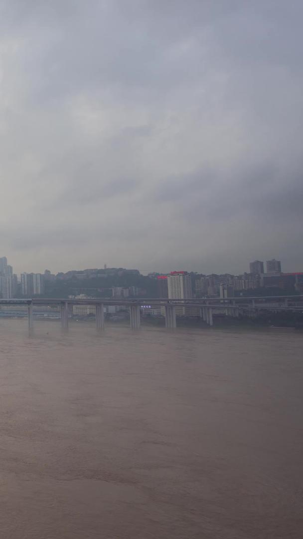 菜园坝长江大桥白天晚上延迟拍摄视频的预览图