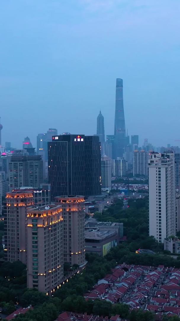 上海黄浦区航拍视频的预览图