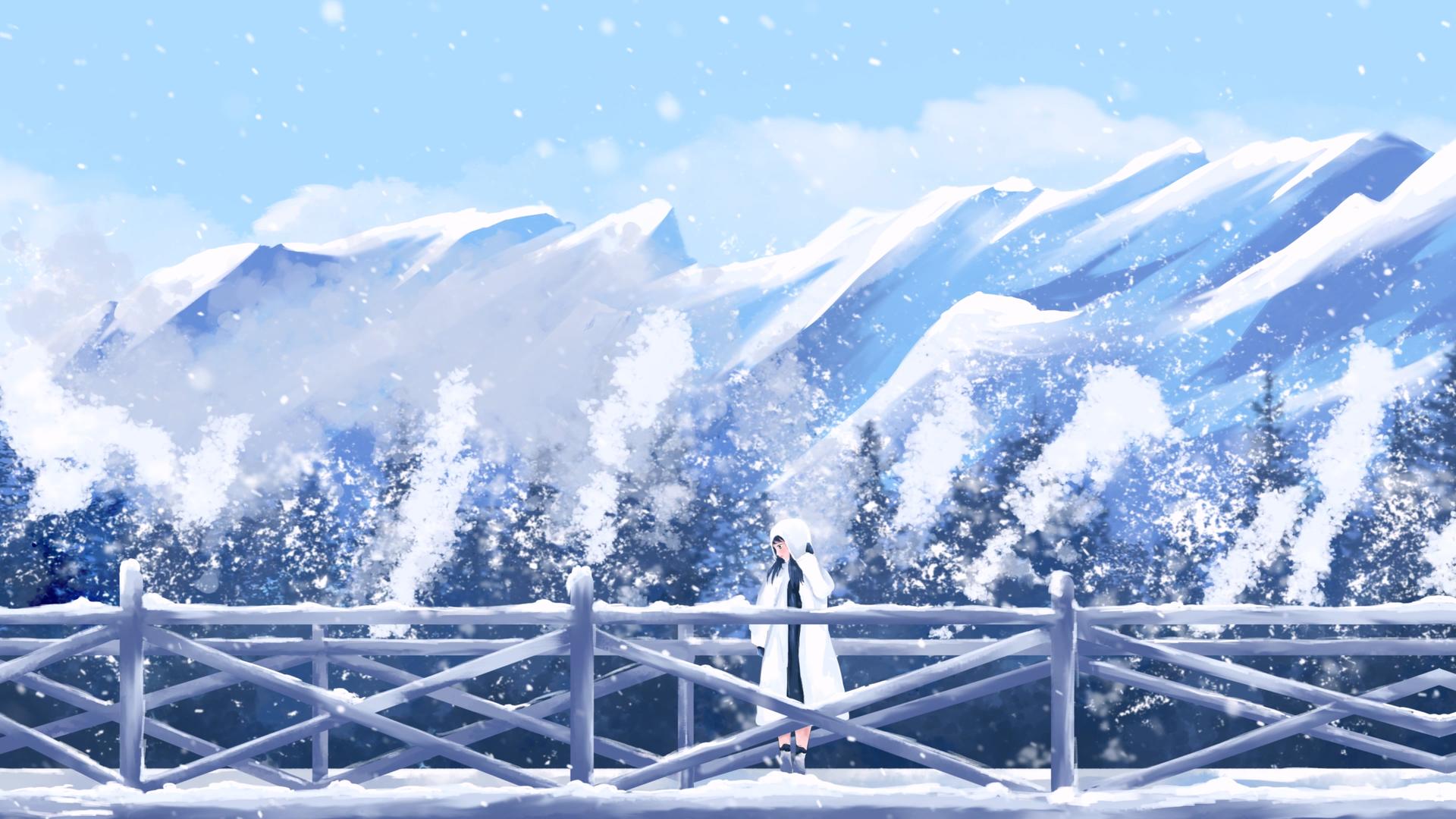 雪景视频视频的预览图