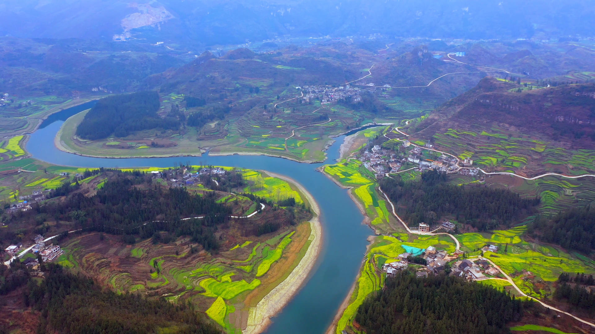 贵州三岔河航拍视频的预览图