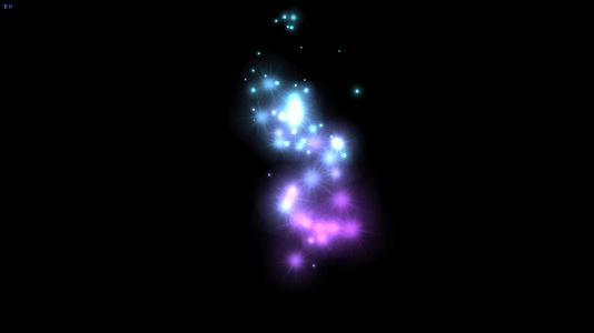 唯美光圈粒子转场（通道）视频的预览图