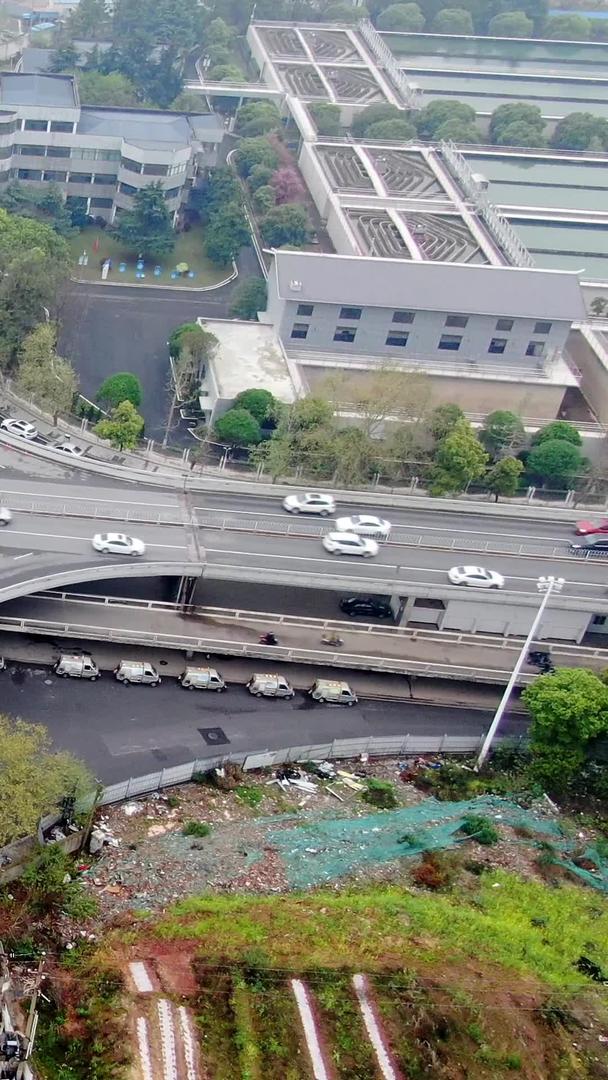湖南长沙交通立交桥航拍视频的预览图