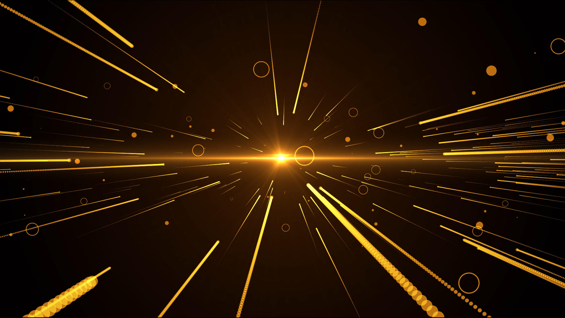 4k大气粒子穿梭光线动画元素视频的预览图