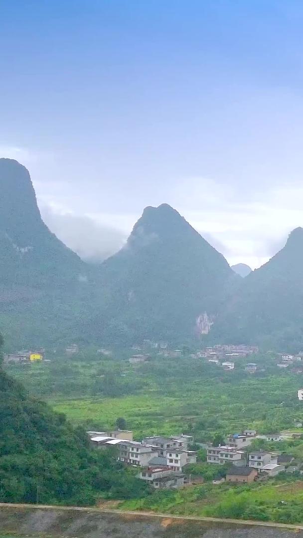 桂林农村山区航拍视频的预览图