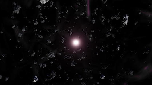 小行星缩进空间视频的预览图