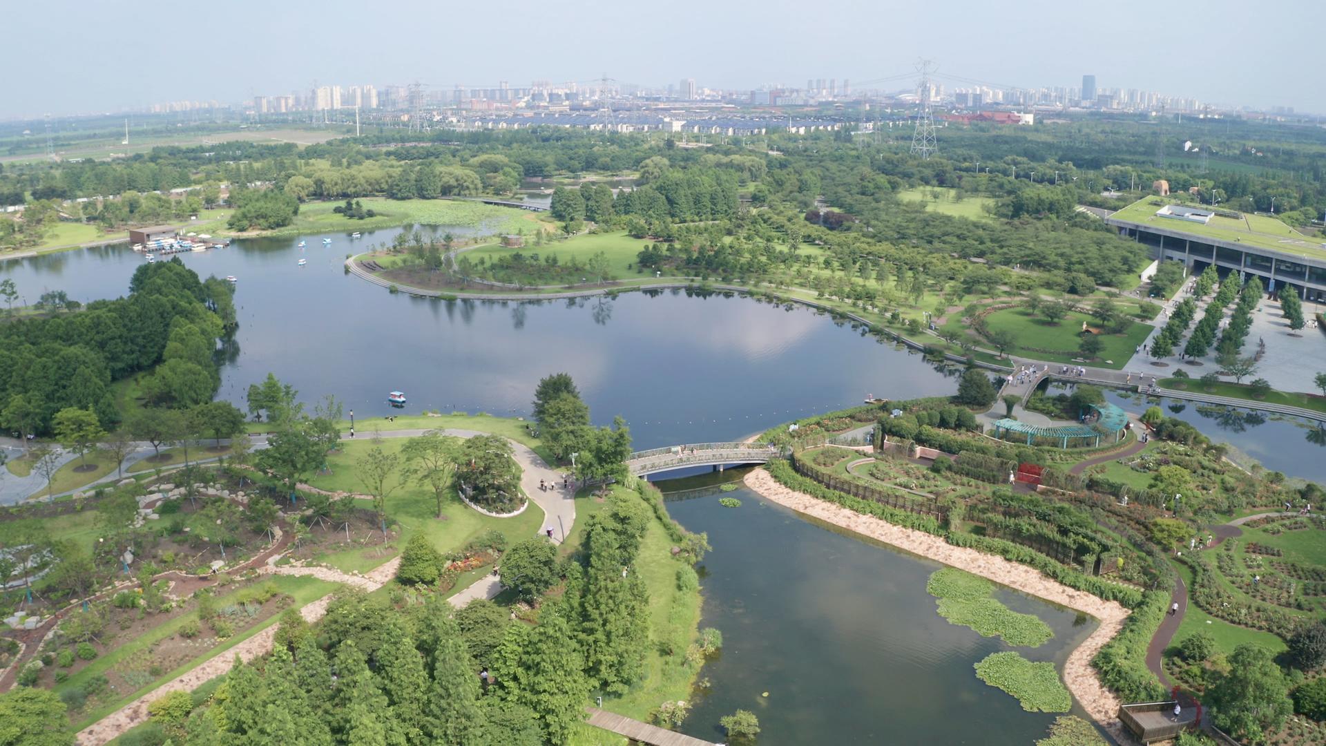上海辰山植物园视频的预览图