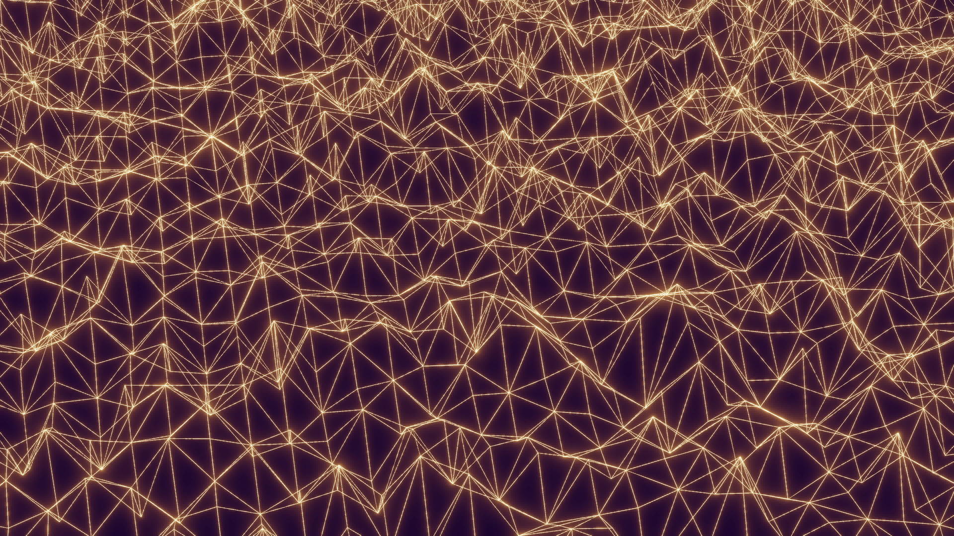 3D铁丝网波在黑暗背景中缓慢移动视频的预览图