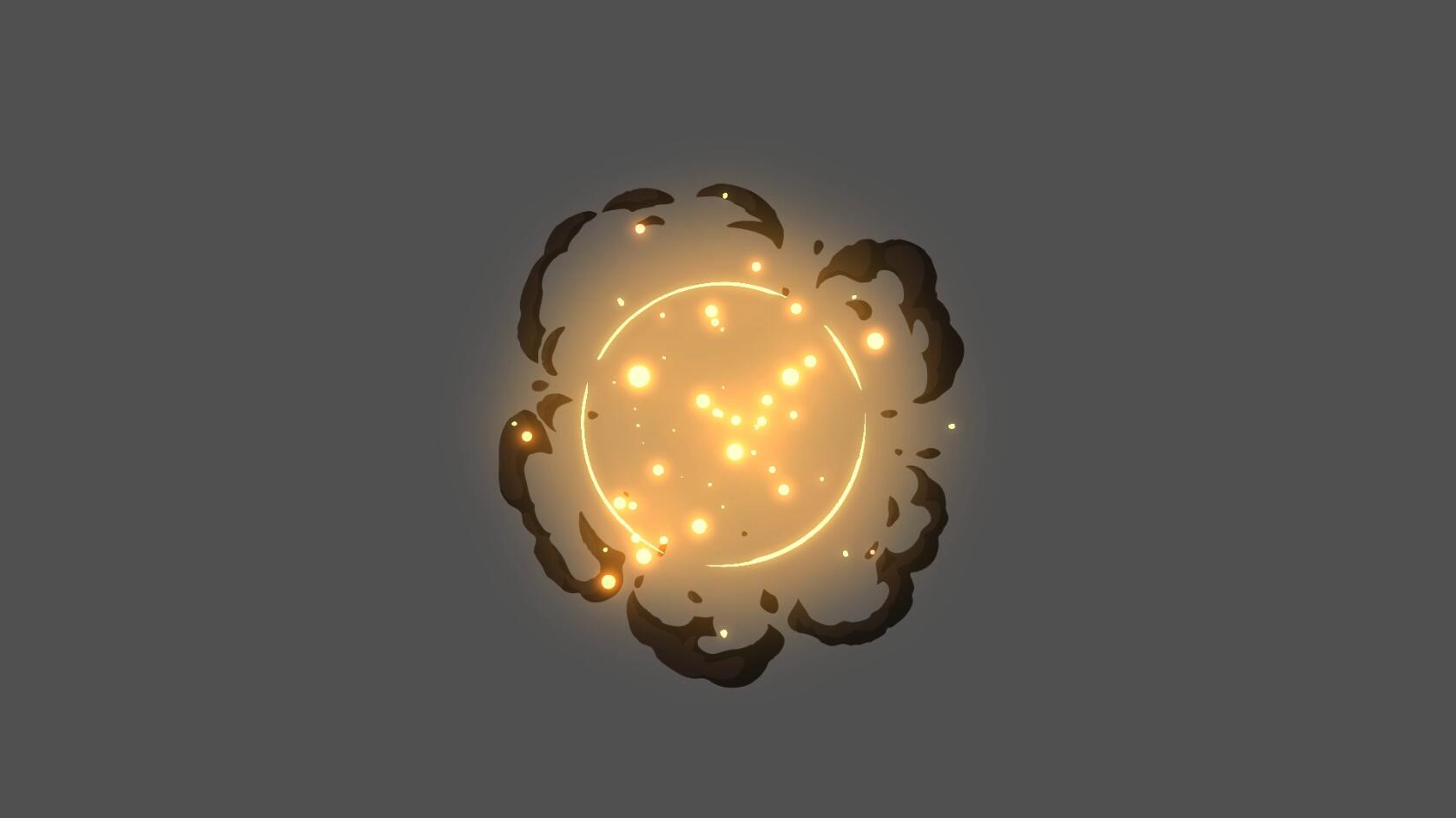 mg动态爆炸闪光光效素材视频的预览图