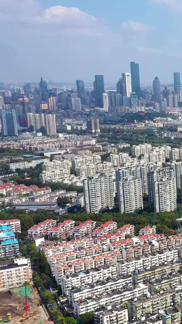 江苏南京城市宣传片高架车流建筑视频视频的预览图
