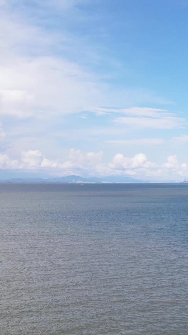 自然世界蓝色大海天空景观旅游素材视频的预览图