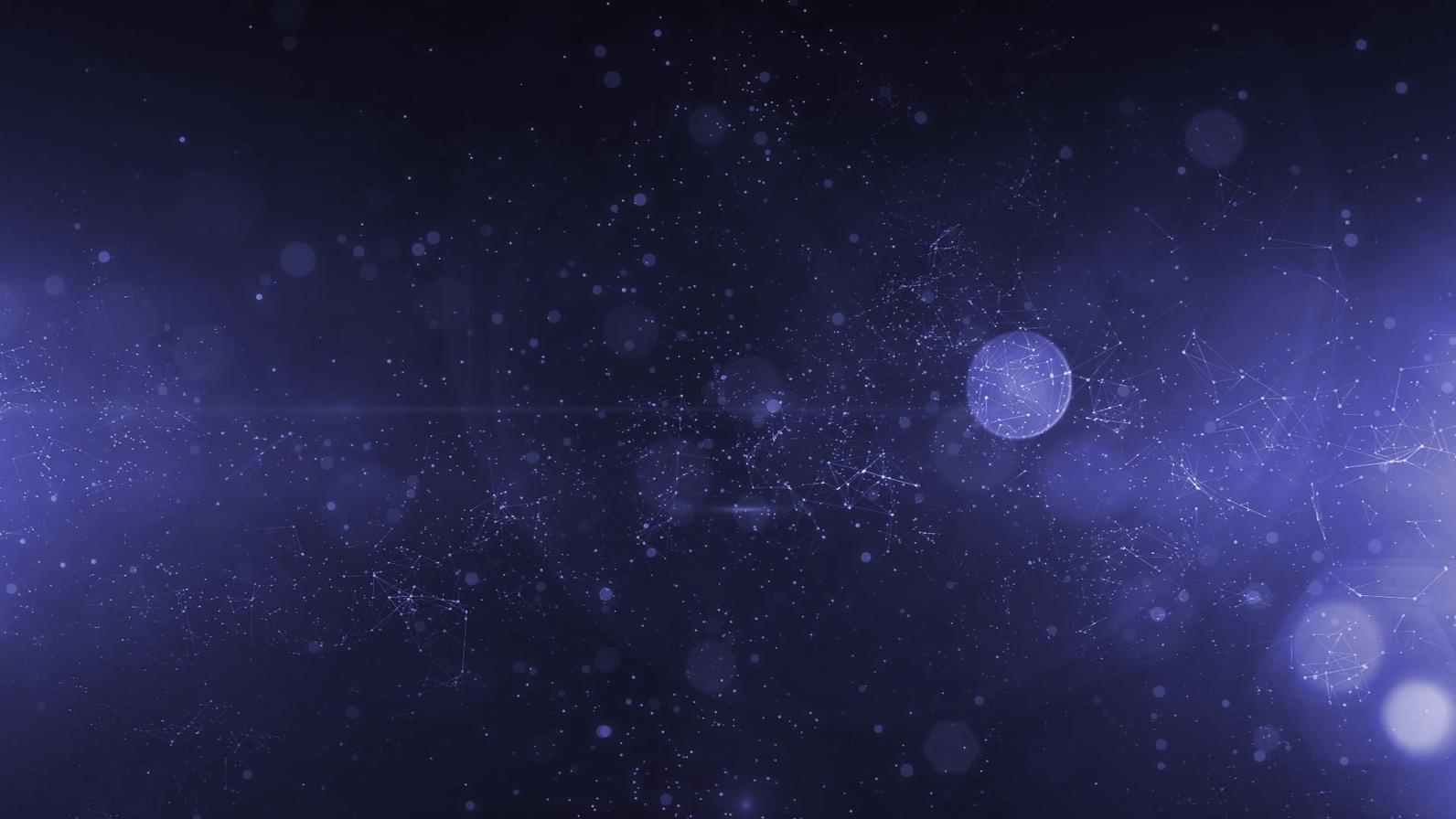 时尚科技星空粒子背景视频的预览图