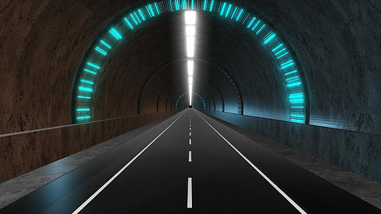 4K三维隧道穿梭背景视频的预览图