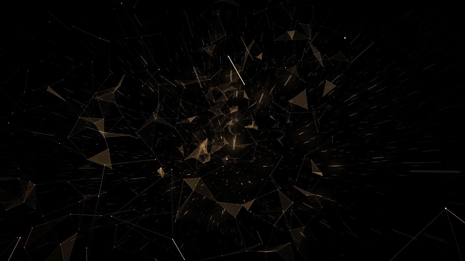 粒子穿梭背景视频的预览图