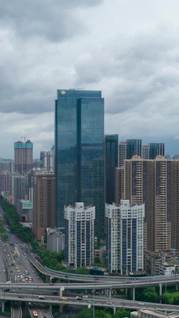 广州中山一立交城市交通城市视频的预览图