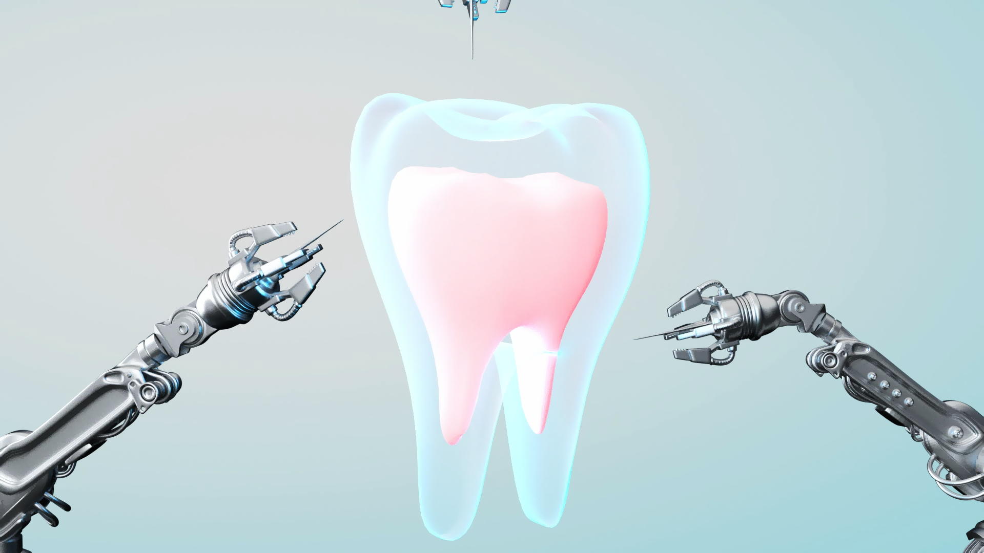 智能牙科技术医疗修复动画视频的预览图