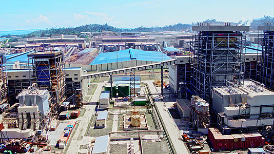 建设中的印尼工业园视频的预览图