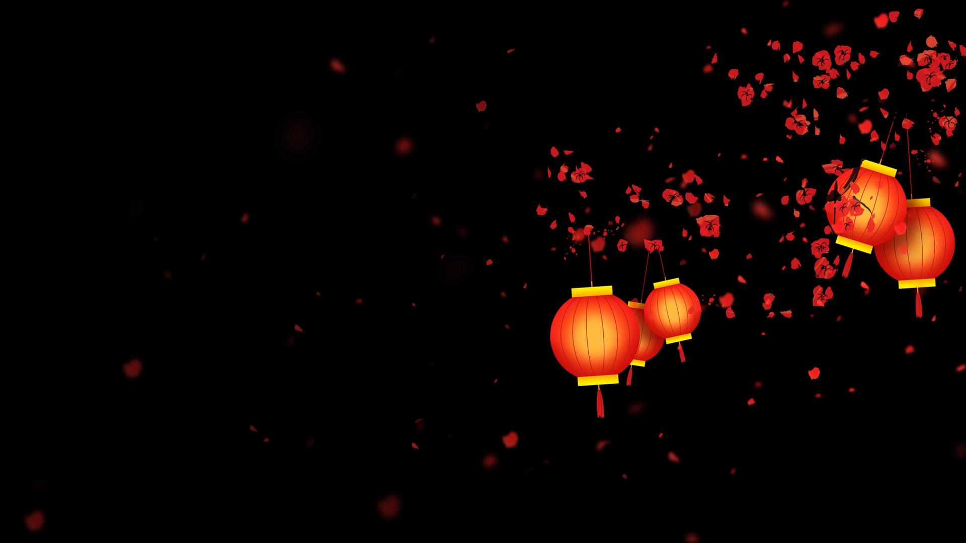 梅花飘落4K视频元素视频的预览图