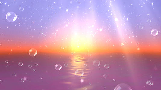 气泡海洋光束舞台背景视频的预览图