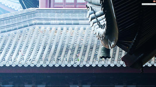 中国古建筑4K寺院楼阁视频的预览图