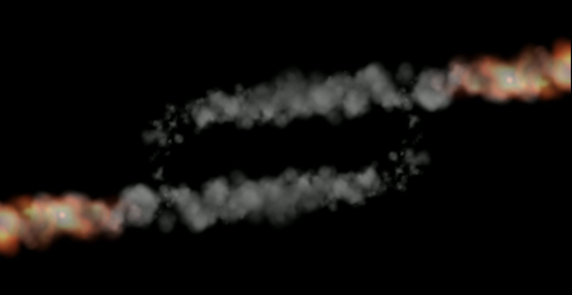 火焰烟雾粒子路径动画视频的预览图