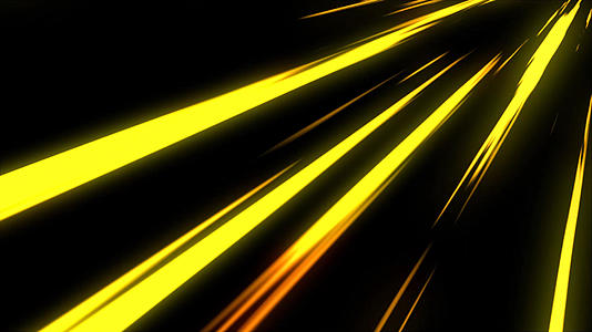黄色放射速度线AE模版视频的预览图