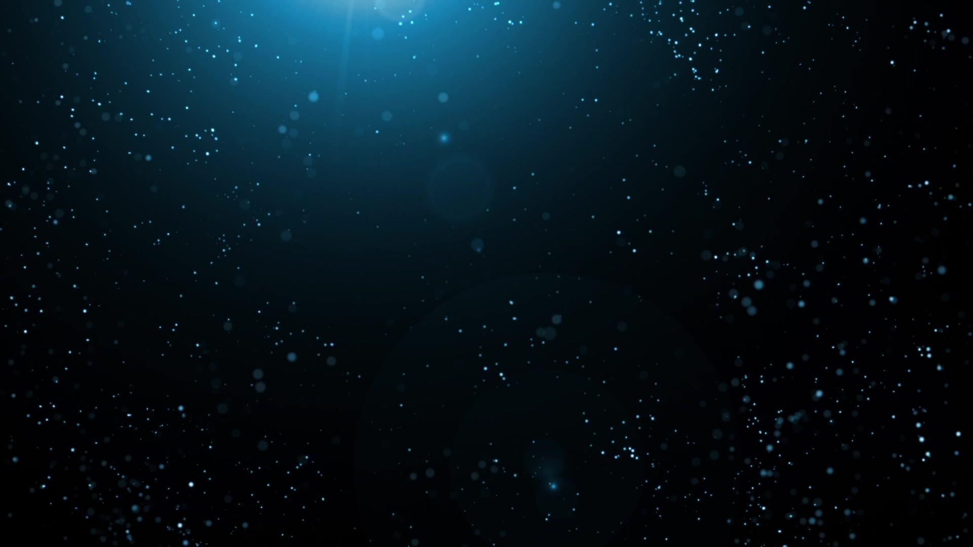 蓝色粒子下落背景视频的预览图