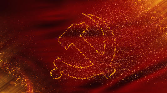 红色党政背景视频的预览图