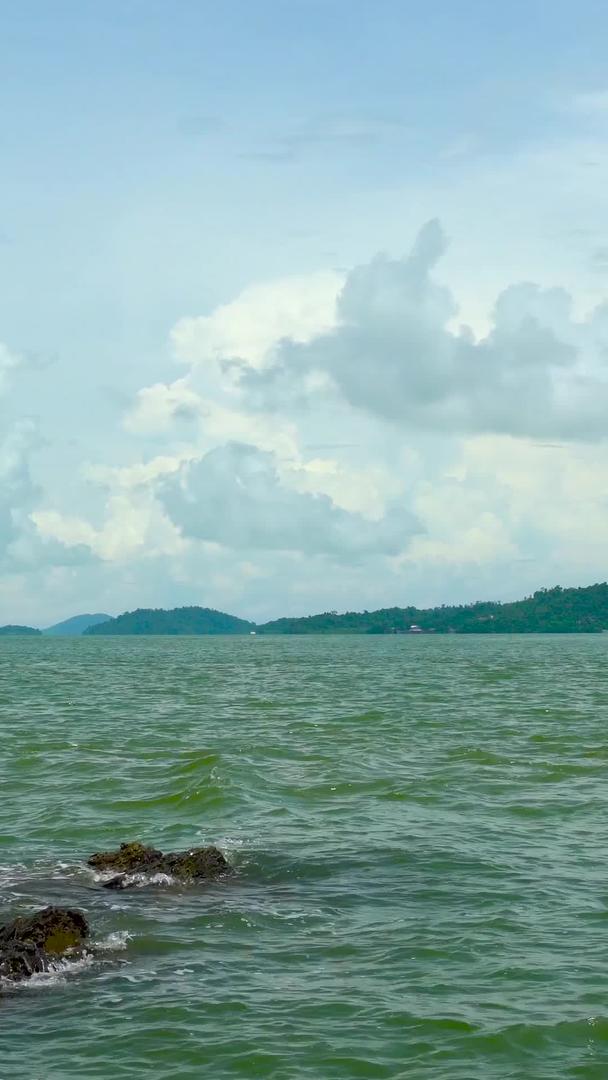 缅甸南部海岛海滨海滨延迟视频的预览图