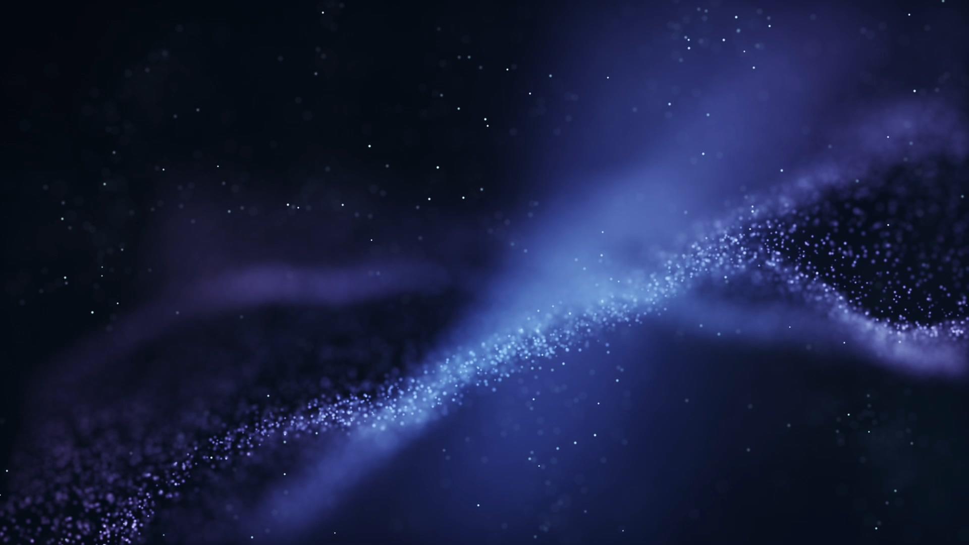 梦幻唯美粒子背景视频的预览图