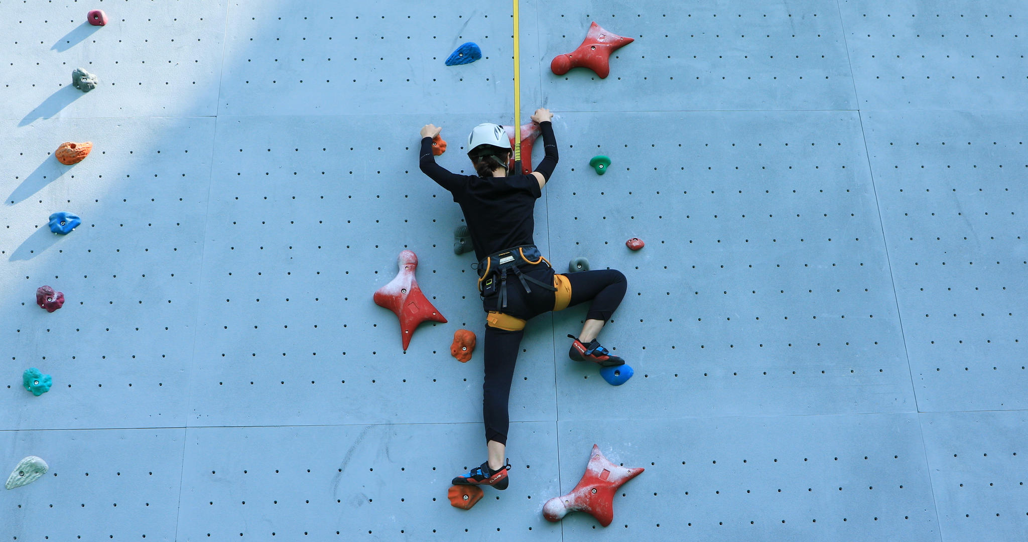 体育活动攀岩4K超清视频的预览图