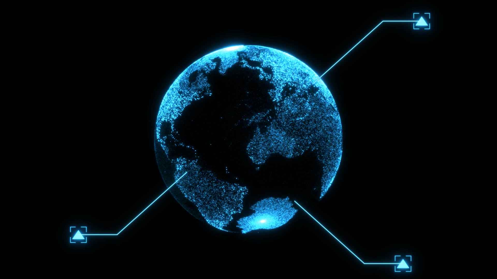 科技地球标记视频的预览图