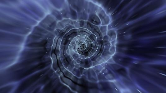 动态光效粒子旋涡视频元素视频的预览图