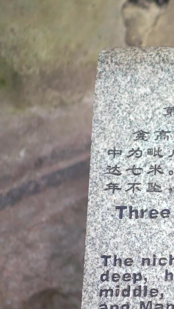 重庆大足宝顶石雕华严三圣像视频的预览图
