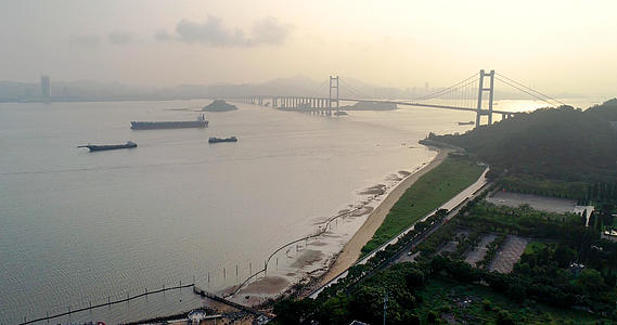 东莞虎门大桥航拍4K视频的预览图