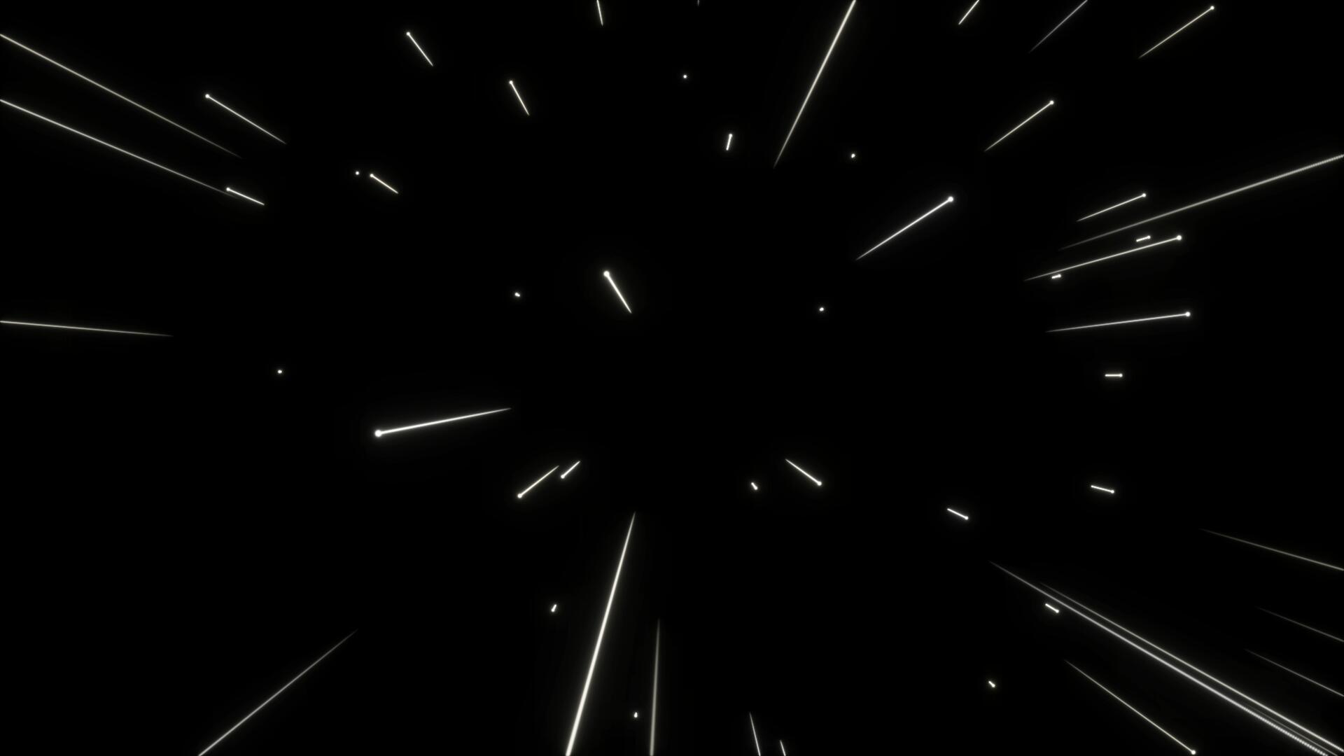 白色粒子速度线视频的预览图