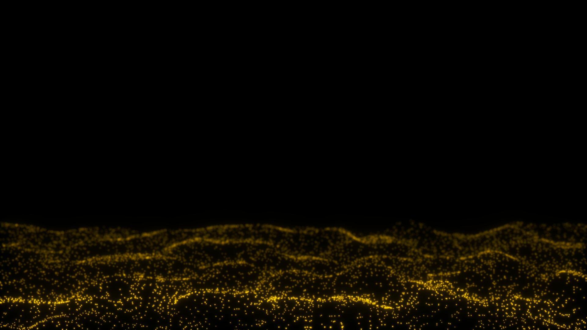 金色粒子海洋视频的预览图