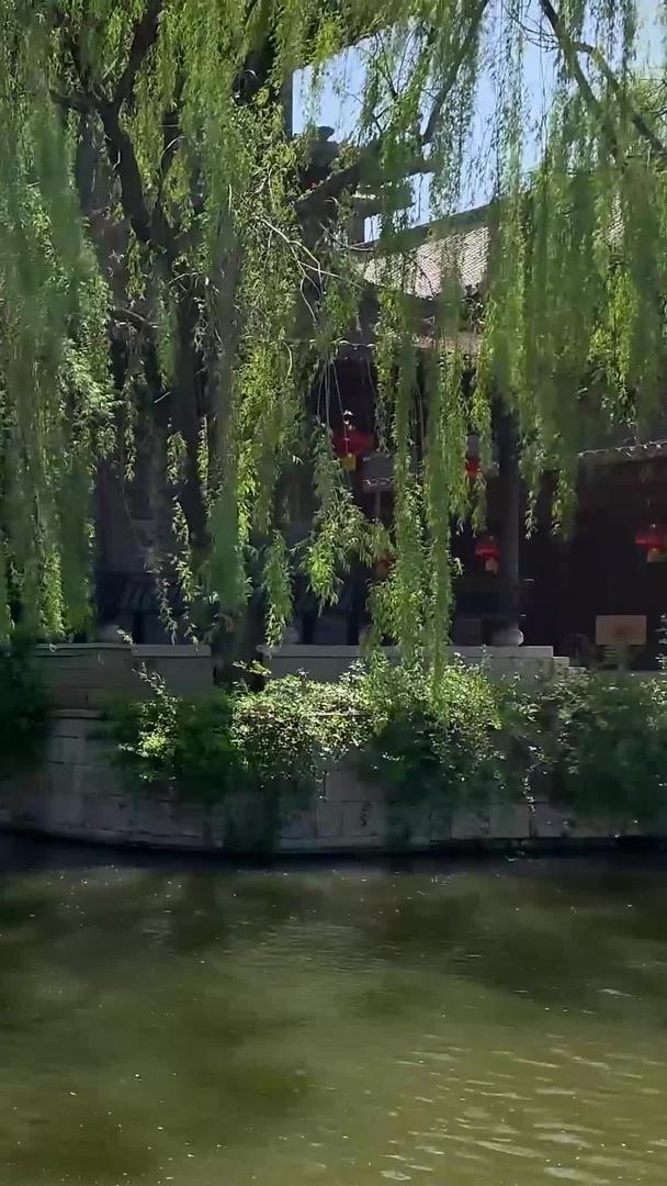 实拍运河畔5A景区古镇台儿庄实拍集合视频的预览图