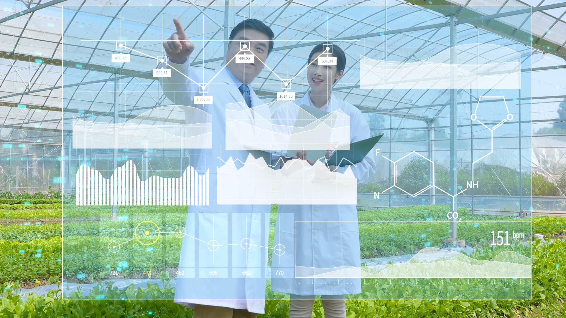 现代化智慧农业科技视频的预览图