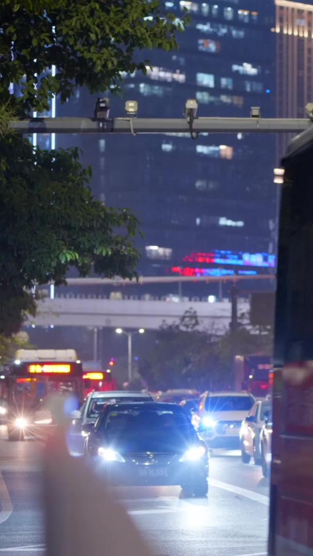 深圳城市夜间道路交通交通交通交通交通交通交通视频的预览图