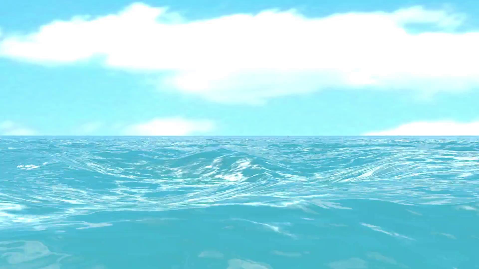 三维深蓝色大海视频的预览图