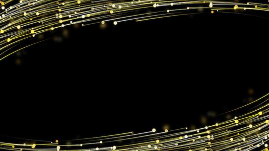 炫耀金色粒子视频框架视频的预览图