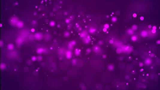 唯美紫红色粒子浪漫舞台背景视频的预览图