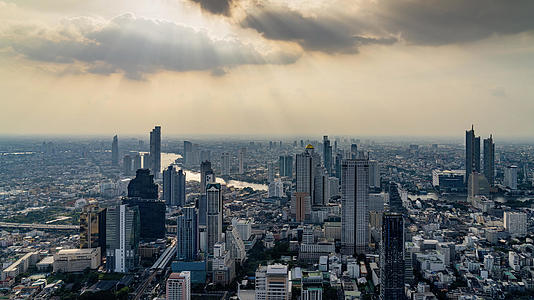 曼谷大城市延时视频的预览图