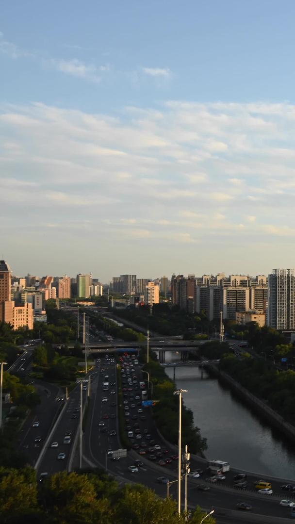 日落延迟的北京立交桥视频的预览图