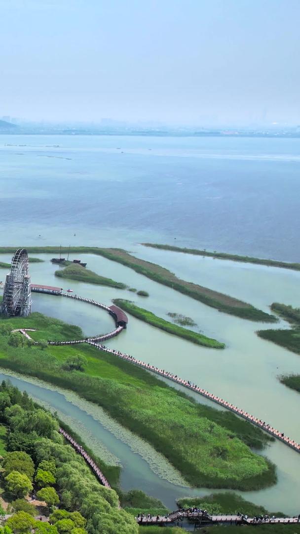 苏州吴中太湖旅游区航拍5A景区视频的预览图