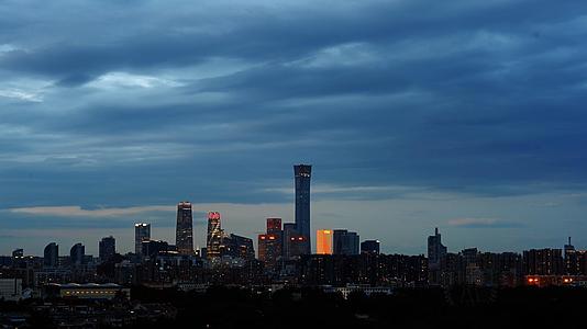 北京CBD城市延时视频的预览图