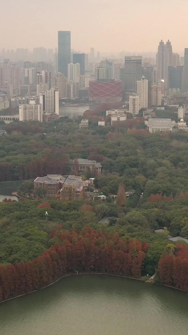 武汉城市绿肺东湖视频慢镜头航拍视频的预览图