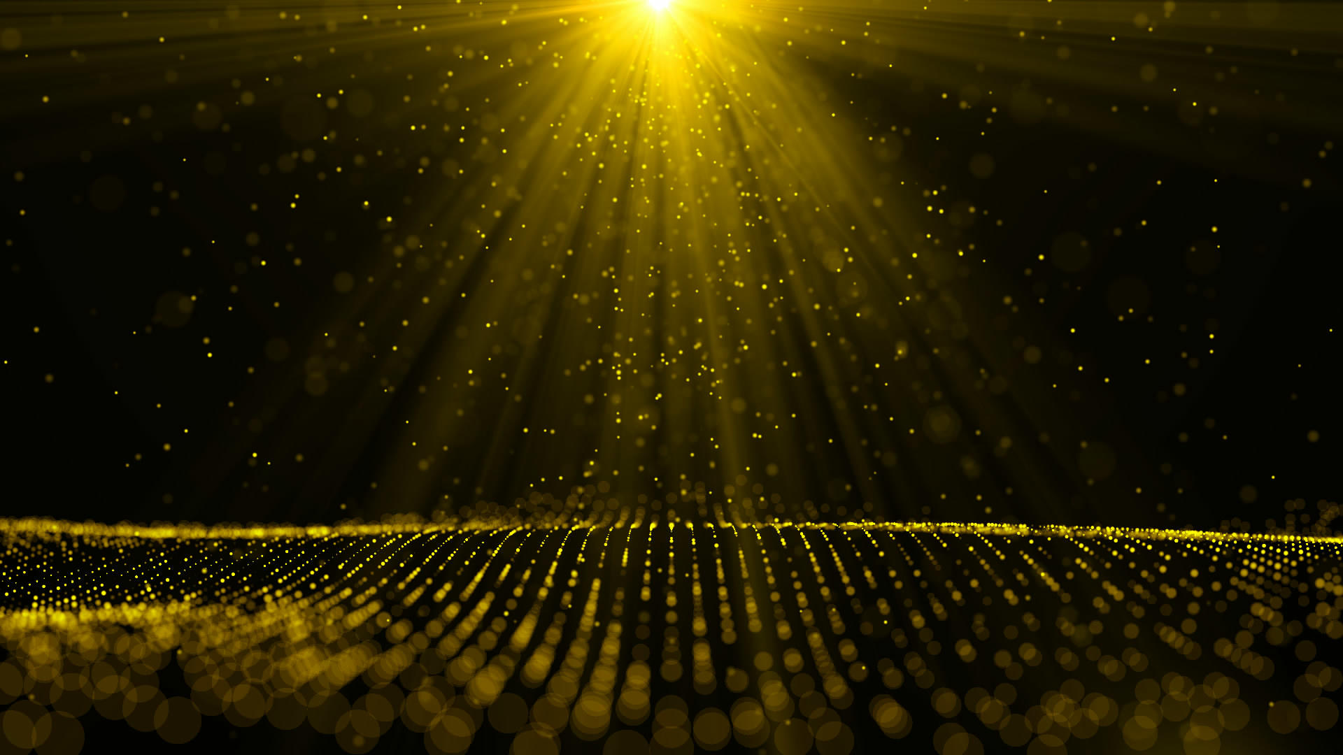 金色粒子漂浮视频的预览图