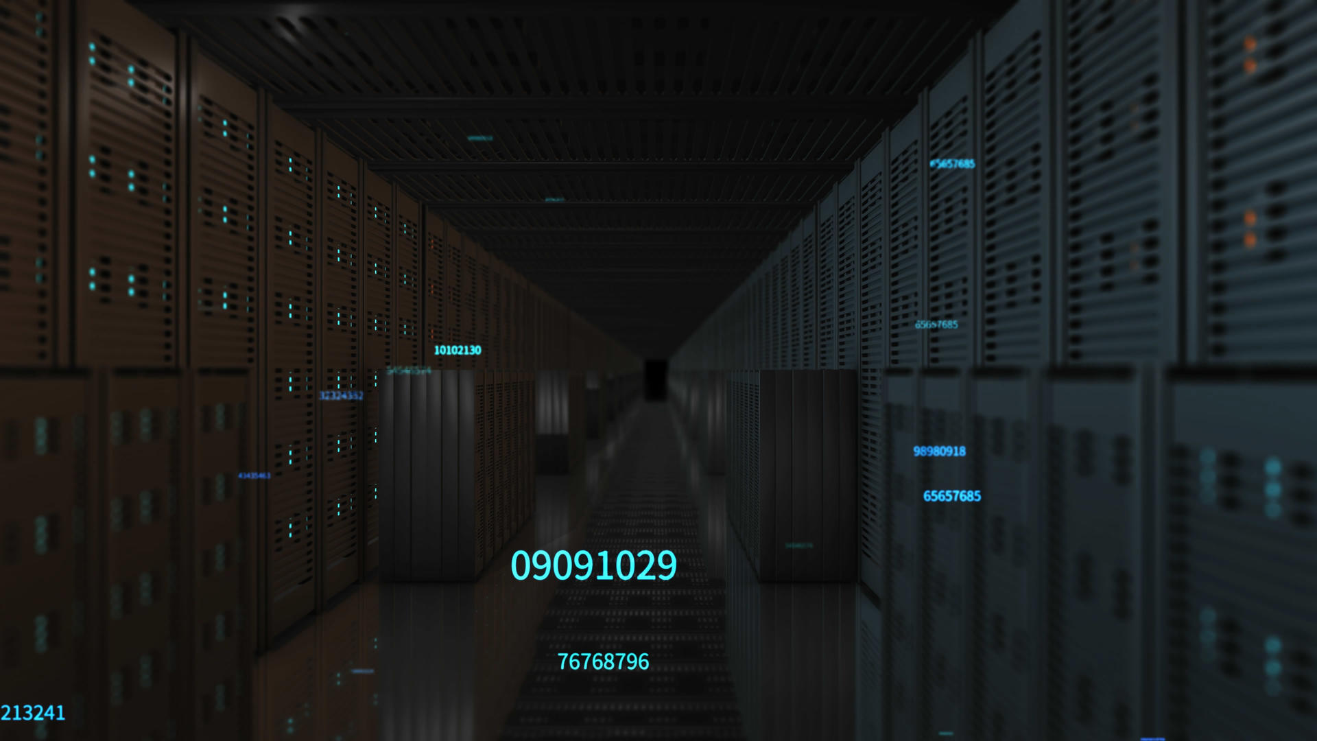 三维数据服务器隧道穿梭背景材料视频的预览图