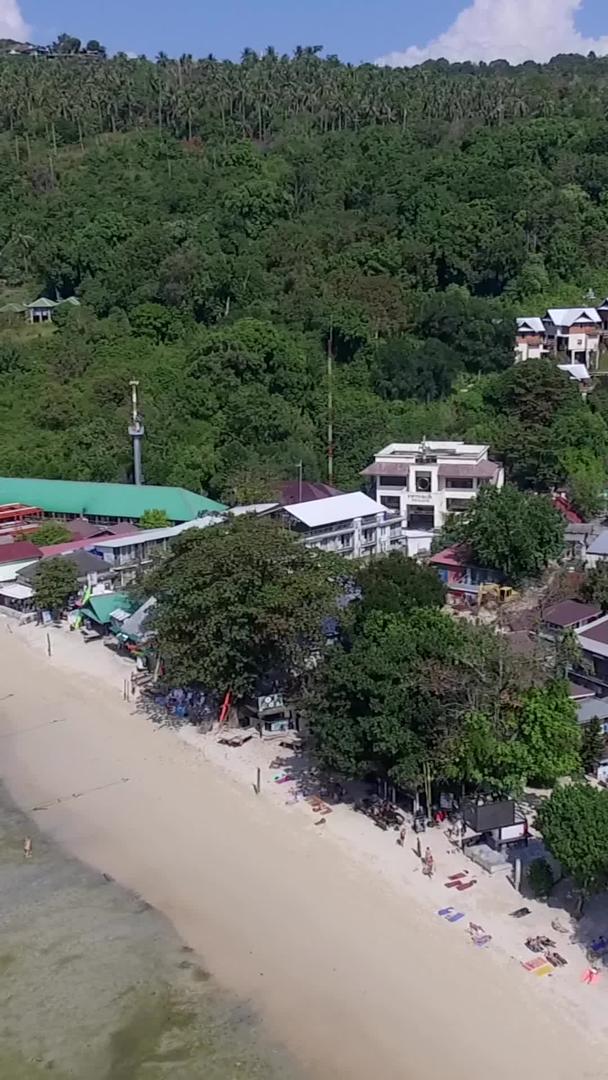 海边酒店在泰国皮皮岛上视频的预览图